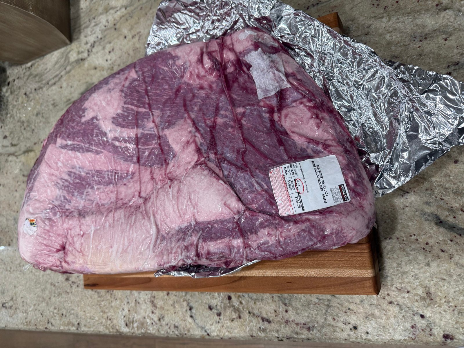 Smoking a 24 lb. Thanksgiving Brisket on a Brand-New Traeger Woodridge Pro: What Actually Worked (and What Didn't) a brisket unopened