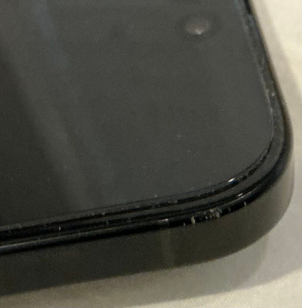 iphone scratched