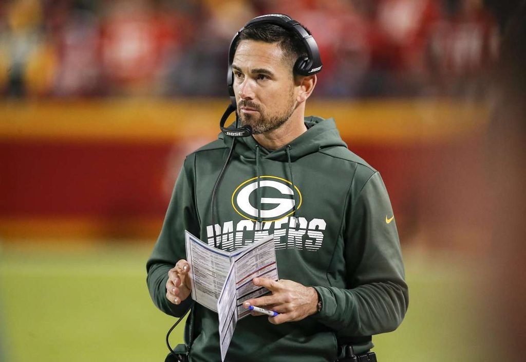 LaFleur on the sidelines